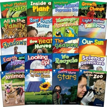 SHELL EDUCATION TEACHER CREATED MATERIALS Book Set, Science, 1st Grade, 20/ST, 20PK SHL126782